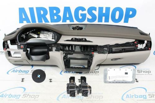 Airbag kit Tableau de bord M brun/gris cuir HUD BMW X6 F16, Autos : Pièces & Accessoires, Tableau de bord & Interrupteurs, Utilisé