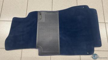NOS mat linksvoor velours blauw voor Mercedes-Benz W123