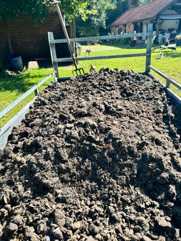 Remork Paardenmest/ezelmest (uitsluitend de inhoud)