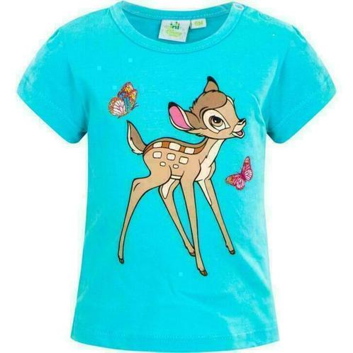 Bambi Baby T-Shirt - Disney - 3/9/12/18/24 maanden, Enfants & Bébés, Vêtements de bébé | Taille 80, Neuf, Fille, Chemisette ou Manches longues