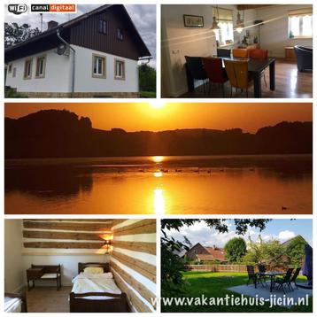 Groot 6 persoons vakantiehuis in Tsjechië in natuurgebied! 