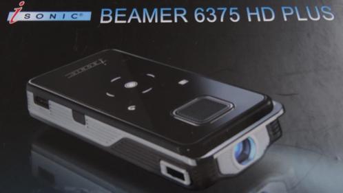 ISONIC BEAMER 6375 HD POCKETFORMAAT, Audio, Tv en Foto, Beamers, Zo goed als nieuw, Ophalen of Verzenden