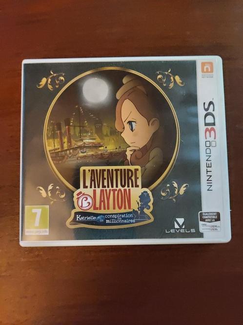 L'aventure Layton pour Nintendo DS, Consoles de jeu & Jeux vidéo, Jeux | Nintendo 2DS & 3DS, Comme neuf, Aventure et Action, 1 joueur