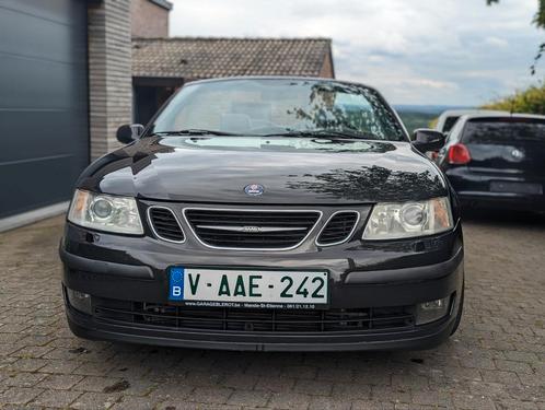 Saab 9-3 cabriolet Vector 2l turbo essence., Autos, Saab, Particulier, Saab 9-3, ABS, Airbags, Air conditionné, Ordinateur de bord