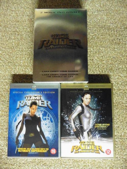 Tomb Raider 1+2 (2dvd Boxset) Angelina Jolie, CD & DVD, DVD | Action, Comme neuf, Action, Coffret, À partir de 12 ans, Enlèvement ou Envoi