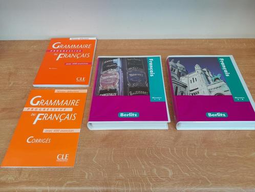 Cursussen met bijhorende CD's voor het aanleren van de Frans, Livres, Langue | Français, Comme neuf, Enlèvement