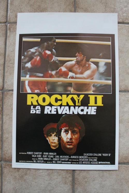filmaffiche Sylvester Stallone Rocky 2 filmposter, Collections, Posters & Affiches, Comme neuf, Cinéma et TV, A1 jusqu'à A3, Rectangulaire vertical