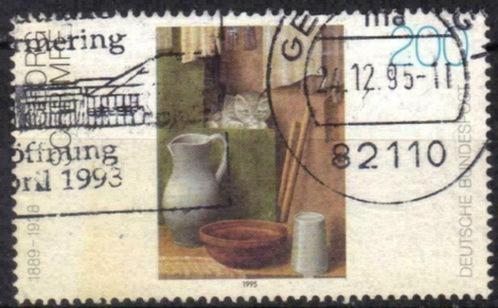 Duitsland Bundespost 1995 - Yvert 1607 - Schilderijen (ST), Timbres & Monnaies, Timbres | Europe | Allemagne, Affranchi, Envoi