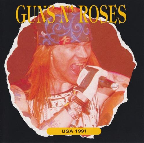 2 CD's - GUNS N' ROSES - USA 1991 - Live Indiana 1991, CD & DVD, CD | Hardrock & Metal, Comme neuf, Envoi