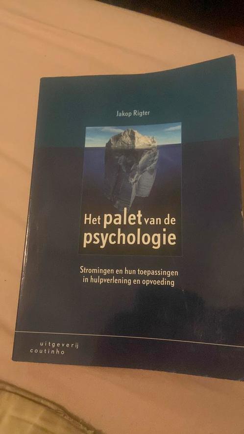 Jakop Rigter - Het palet van de psychologie, Livres, Psychologie, Psychologie cognitive, Enlèvement ou Envoi