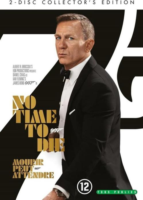 Dvd - No Time To Die (James Bond), CD & DVD, DVD | Action, Comme neuf, Action, À partir de 12 ans, Enlèvement ou Envoi
