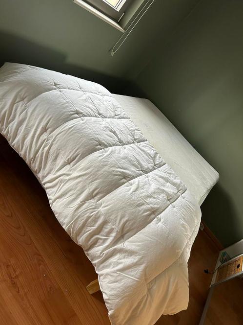Sommier tapissier ressorts IKEA (Espevär) matelas couette, Huis en Inrichting, Slaapkamer | Boxsprings, Gebruikt, 140 cm, 200 cm