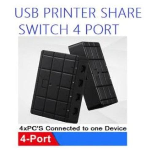 Usb switch / pc randapperatuur switch, Informatique & Logiciels, Stations d'accueil, Neuf, Disque dur, Portable, Tablette, Téléphone