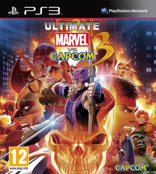 Ultimate Marvel vs Capcom 3, Consoles de jeu & Jeux vidéo, Jeux | Sony PlayStation 3, Comme neuf, Combat, 1 joueur, À partir de 12 ans