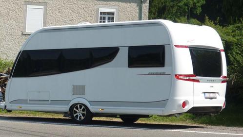 Caravane Hobby Premium 460UFE - 2012, Caravans en Kamperen, Caravans, Particulier, tot en met 4, 1250 - 1500 kg, Rondzit, Hobby