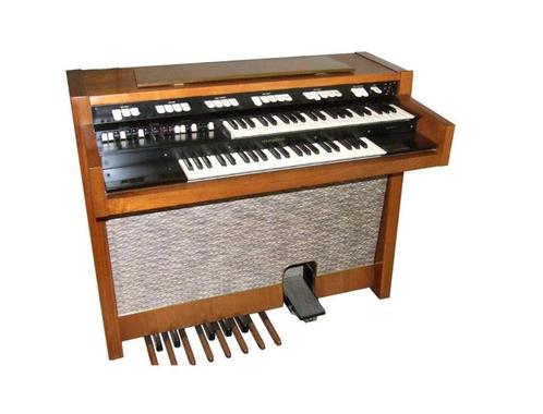 Hammond M 102 1960's tonewheel orgel, Muziek en Instrumenten, Orgels, Gebruikt, Orgel, 2 klavieren, Ophalen