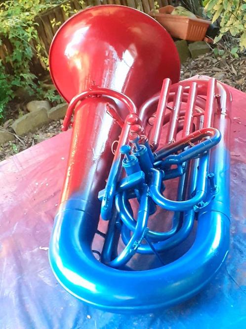 TUBA JUPITER CUSTOM SIB, Musique & Instruments, Instruments à vent | Tubas, Comme neuf, Tuba en si bémol, Avec valise ou sac, Enlèvement ou Envoi