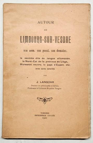 Autour de Limbourg-sur-Vesdre, 1920.