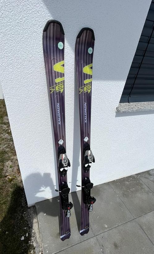 Salomon all mountain ski 160, Sports & Fitness, Ski & Ski de fond, Utilisé, Skis, Salomon, Carving, 160 à 180 cm, Enlèvement ou Envoi