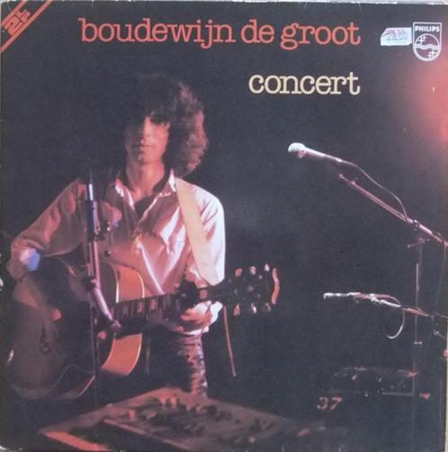 2LP  Boudewijn de Groot ‎– Concert, CD & DVD, Vinyles | Néerlandophone, Utilisé, Pop, 12 pouces, Enlèvement ou Envoi