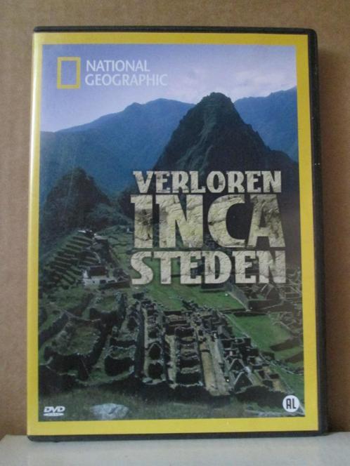 Verloren Inca Steden, Cd's en Dvd's, Dvd's | Documentaire en Educatief, Zo goed als nieuw, Kunst of Cultuur, Alle leeftijden, Ophalen of Verzenden