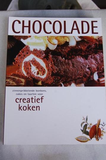 Creatief Koken Chocolade bonbons cakes taarten 96blz NIEUW