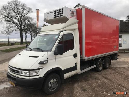 Iveco Daily 40C14 3.0 HPI Clixtar Koelkoffer Thermoking Laad, Autos, Camionnettes & Utilitaires, Entreprise, ABS, Attache-remorque