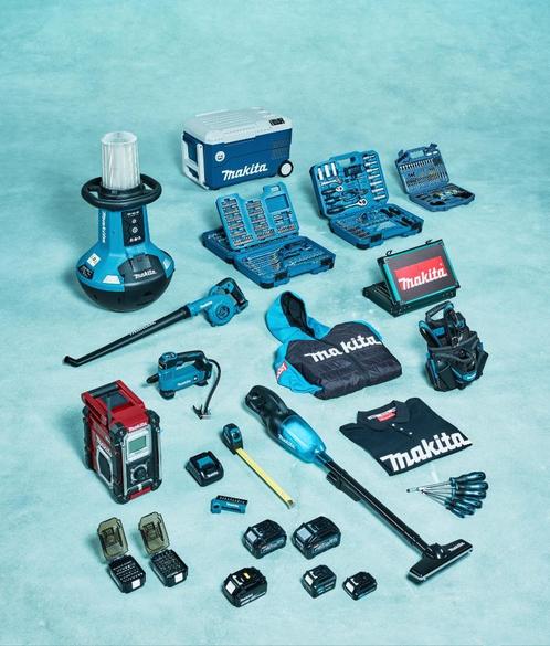 MAKITA 18v CADEAU ACTIE BOORMACHINE SPAAR PUNTEN, Doe-het-zelf en Bouw, Gereedschap | Boormachines, Nieuw, Boormachine, Klopboormechanisme