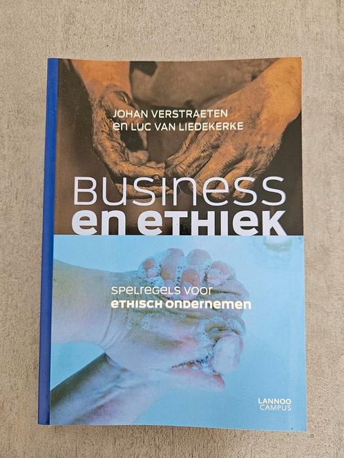 J. Verstraeten - Business & ethiek, Boeken, Filosofie, Zo goed als nieuw, Ophalen of Verzenden