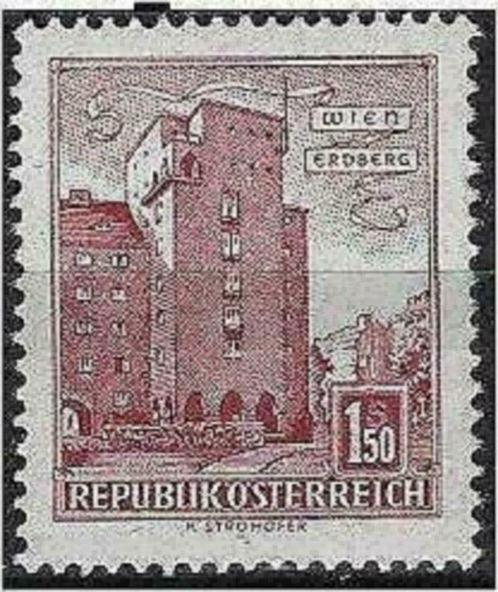 Oostenrijk 1957-1965 - Yvert 872A - Monumenten en gebou (ST), Timbres & Monnaies, Timbres | Europe | Autriche, Affranchi, Envoi