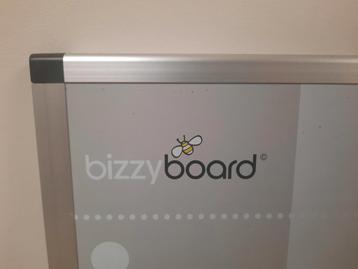 bizzyboard weekplanner met pictos- magneetbord/whiteboard