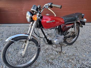 Honda Ancestor oldtimer cg125 motorfiets uit 1983