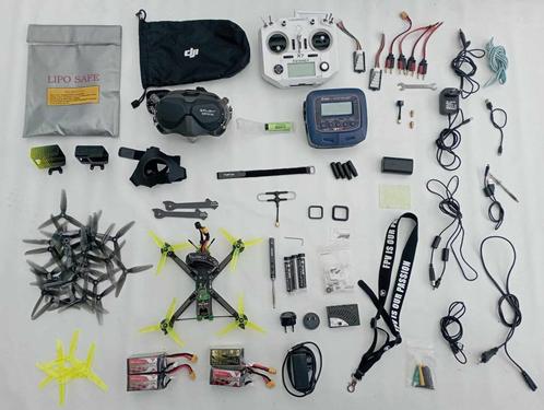 Drone FPV HD Set complet, Hobby en Vrije tijd, Modelbouw | Radiografisch | Helikopters en Quadcopters, Zo goed als nieuw, RTF (Ready to Fly)