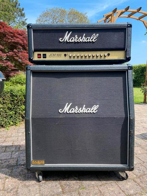 Marshall JCM 900 50watt + baffle 1960 V30, Musique & Instruments, Amplis | Basse & Guitare, Comme neuf