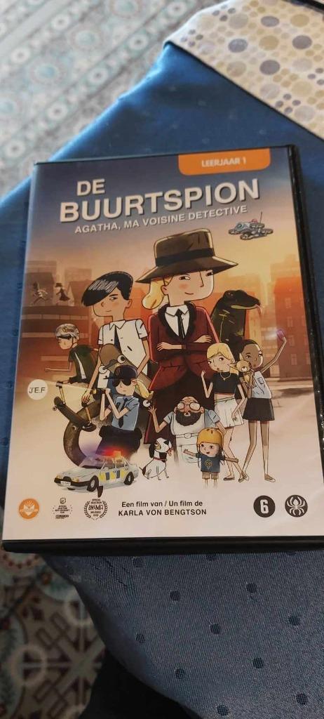 DVD : De Buurtspion / Leerjaar 1, Cd's en Dvd's, Dvd's | Kinderen en Jeugd, Zo goed als nieuw, Film, Educatief, Vanaf 6 jaar, Ophalen of Verzenden