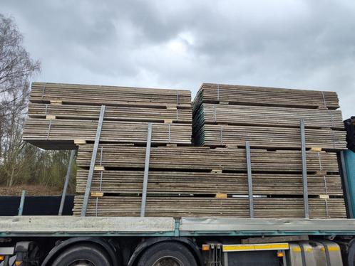 Echte steigerhout planken en gedoubleerde grote stock, Doe-het-zelf en Bouw, Hout en Planken, Zo goed als nieuw, Plank, Steigerhout