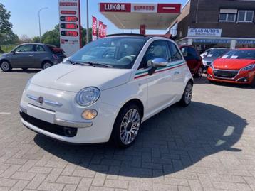 Fiat 500 Cabriolet Benzine! Airco Half Leer PDC! Nieuwe Riem