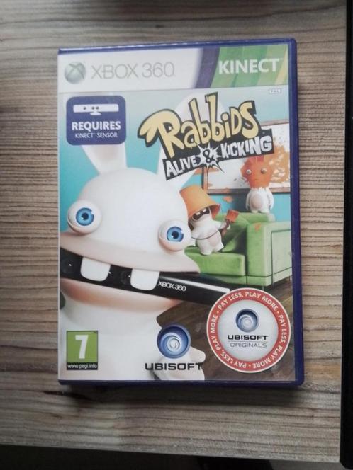 Rabbids Alive & Kicking - Xbox360, Consoles de jeu & Jeux vidéo, Jeux | Xbox 360, Comme neuf, Aventure et Action, 1 joueur, À partir de 7 ans