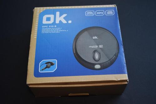 OK Draagbare CD-speler Zwart (OPC 310-B), TV, Hi-fi & Vidéo, Walkman, Discman & Lecteurs de MiniDisc, Discman, Enlèvement ou Envoi