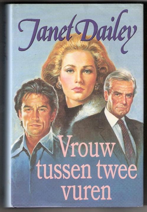 Vrouw tussen twee vuren - Janet Dailey, Livres, Romans, Utilisé, Pays-Bas, Enlèvement ou Envoi