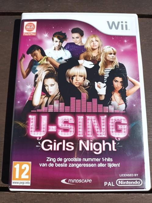 Wii U-sing Girls night, Consoles de jeu & Jeux vidéo, Jeux | Nintendo Wii, Comme neuf, Musique, 3 joueurs ou plus, À partir de 12 ans