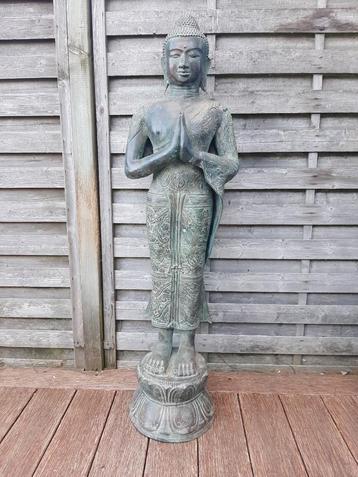 grote bronzen Boeddha/Anjali mudra/namaste mudra/121 cm