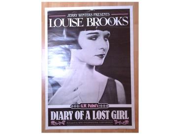 Louise Brooks - Affiche du film Journal d'une fille perdue