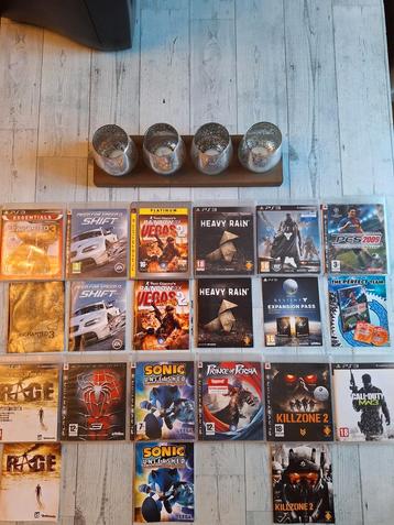 12 jeux Playstation 3! Spider Man, Prince Of Persia etc...