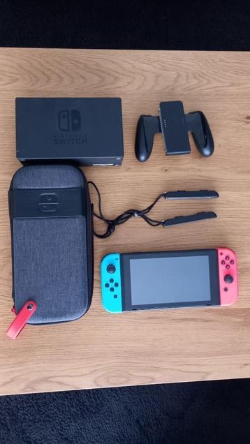 Nintendo switch console + accessoires + spel