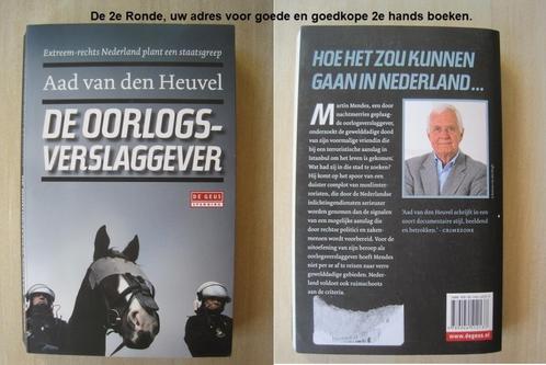 407 - De oorlogsverslaggever - Aad van den Heuvel, Livres, Aventure & Action, Comme neuf, Envoi