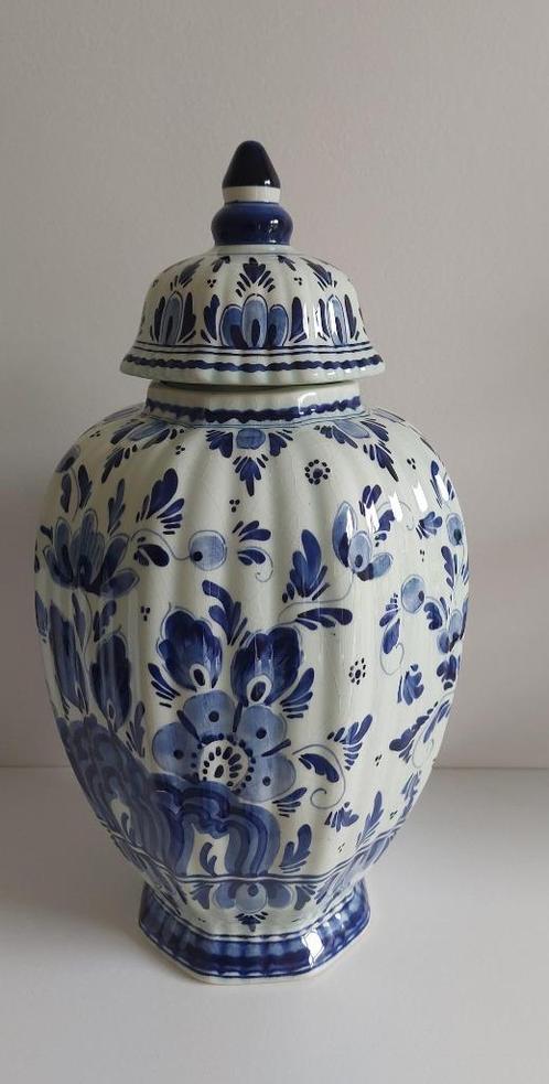 Gemberpot Delfts Blauw 1970's - perfecte staat, Maison & Meubles, Accessoires pour la Maison | Vases, Utilisé, Bleu, Moins de 50 cm