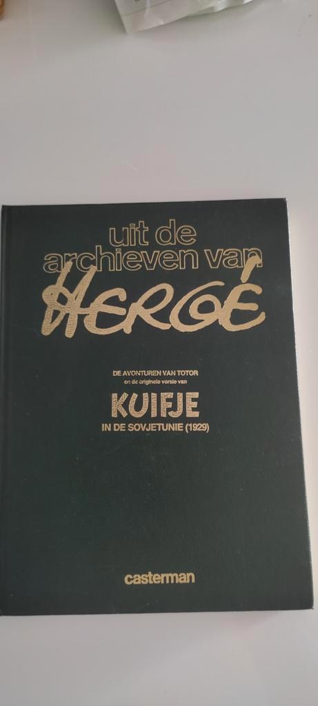 Boek hardcover UIT DE ARCHIEVEN VAN HERGE 1975, Livres, BD | Comics, Comme neuf, Enlèvement ou Envoi