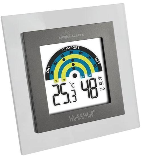 La Crosse Technology - Thermomètre Hygromètre MA10230, TV, Hi-fi & Vidéo, Stations météorologiques & Baromètres, Comme neuf, Station météo