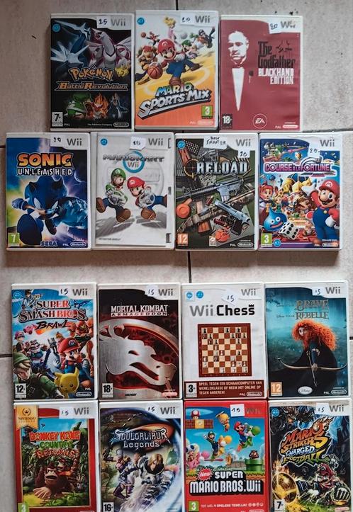 tout  ma collection Wii.doit dispara.: vois le 25 photos, Consoles de jeu & Jeux vidéo, Jeux | Nintendo Wii, Utilisé, 3 joueurs ou plus